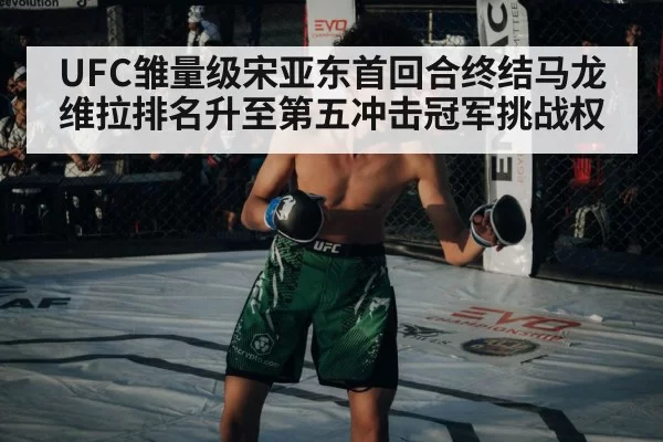 UFC雏量级宋亚东首回合终结马龙维拉排名升至第五冲击冠军挑战权